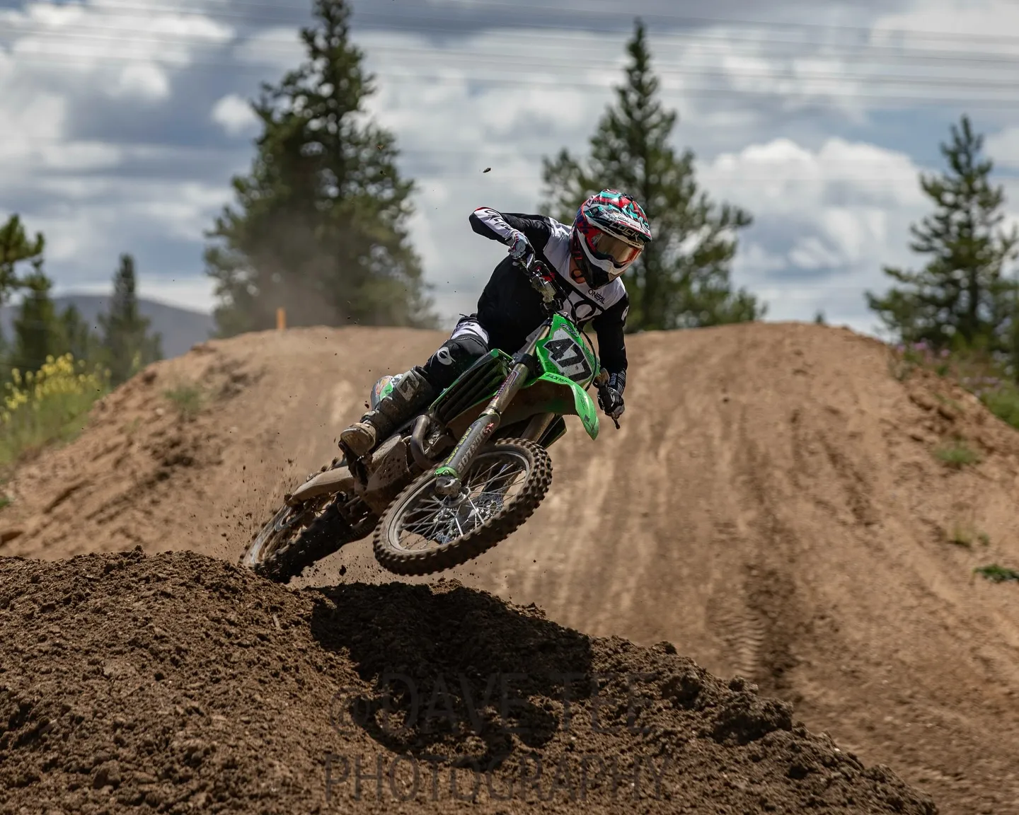 Weekend riding action at Leadville MX Park